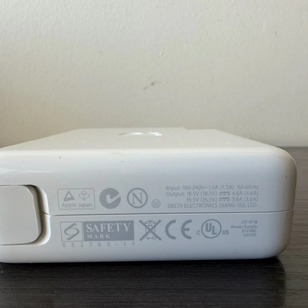 Apple White MacBook Power Adapter Block